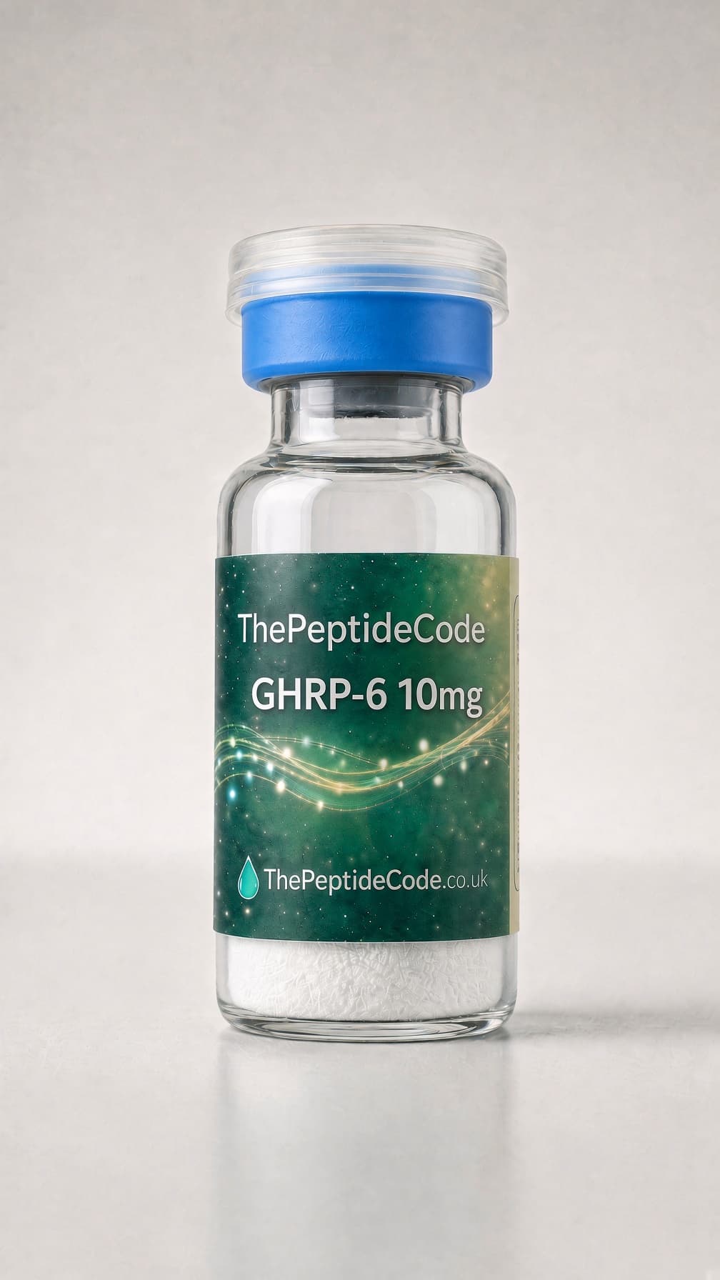 GHRP-6 10mg research peptide vial